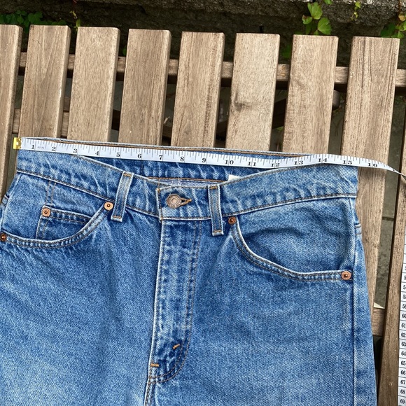 Vintage Orange Tab Medium Wash Levi 506 30w 28L - Picture 3 of 6